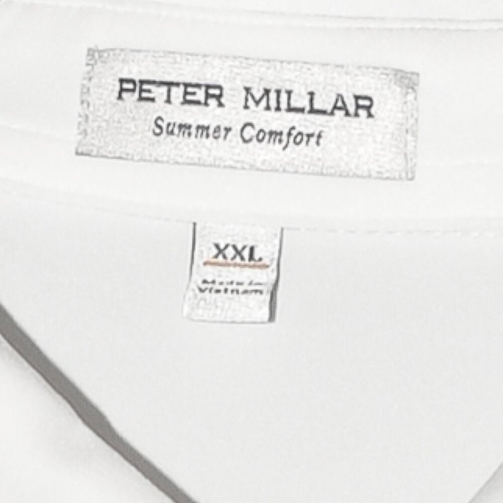 Peter Millar Men's White Solid Performance Polo -… - image 7